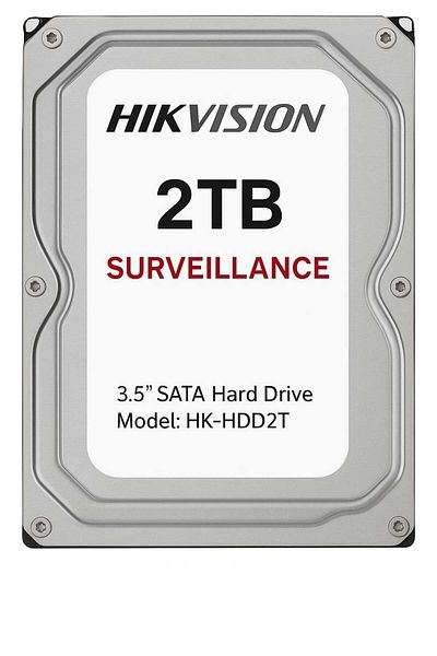 hikvison 2TB hard disk
