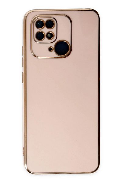 CepteToptan جراب هاتف Xiaomi Redmi 10C من السيليكون - وردي - MKİ4330-6533