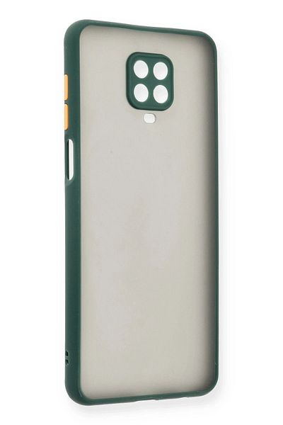 CepteToptan حافظة هاتف Xiaomi Redmi Note 9 Pro من السيليكون مونتريال - أخضر - MKİ6024-1572