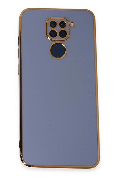 CepteToptan حافظة هاتف Xiaomi Redmi Note 9 من السيليكون - أزرق - MKİ2173-8910
