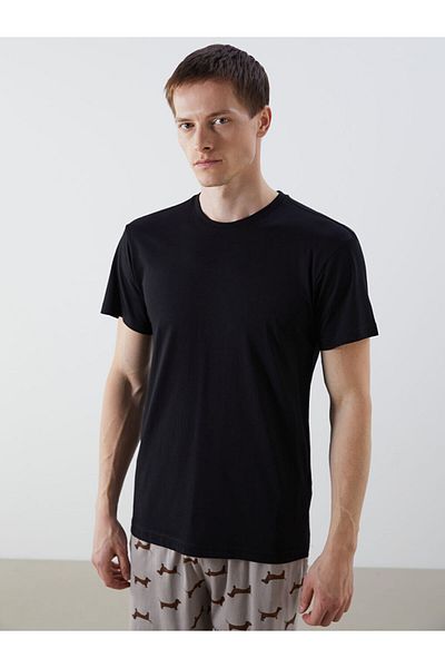 LC Waikiki Ανδρικές πιτζάμες με κοντό μανίκι New Season Crew Neck - S50464Z8