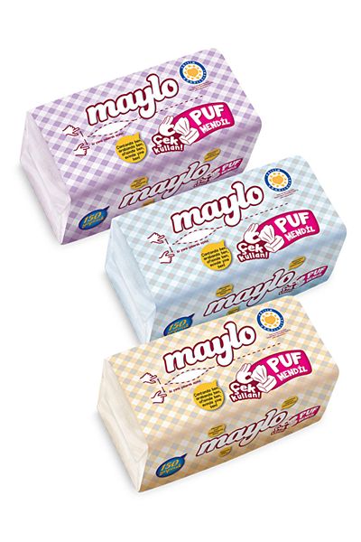 Maylo Puff Wipes 150Pcs