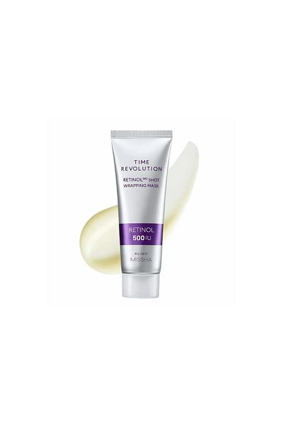 Missha MISSHA - Mască facială cu retinol Time Revolution 500 Shot, 80 gr