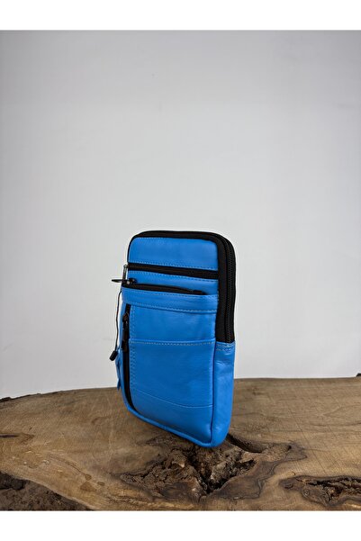 özdemirler deri Сумка для телефону з натуральної шкіри, сумка на пояс зі шкіри, сумка через плече зі шкіри з декількома відділеннями