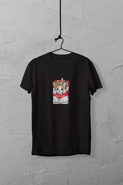 feinas Ανδρικό Tshirt - Ciga Cat