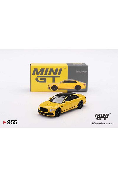 mini gt 1/64 955 Bentley Flying Spur Monaco Yellow Yellow