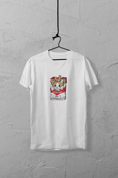 feinas Ανδρικό Tshirt - Ciga Cat
