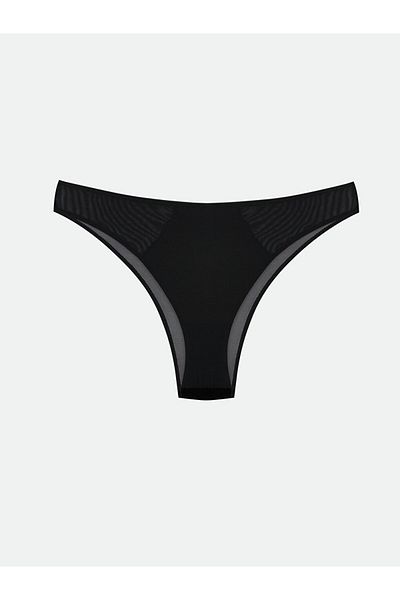 LC Waikiki Black Plain Fancy Brazilian Panties