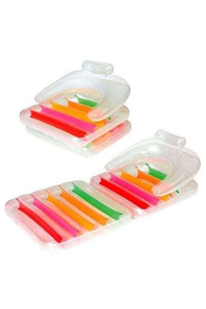 Genel Markalar Katlanabilir yatak ve koltuk, 201x89 cm, bej renkli, çok fonks...