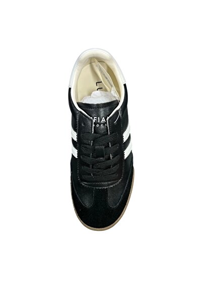 Lufian Lia Kadın Siyah Deri Sneaker Ayakkabı 121230030