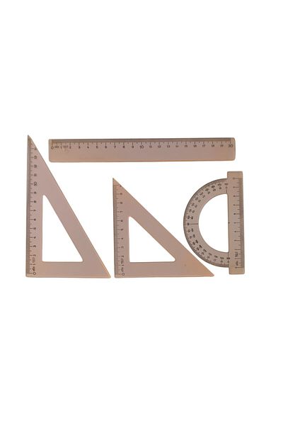 HATAS Economical Drawing Set 4 Pieces (Plastic)