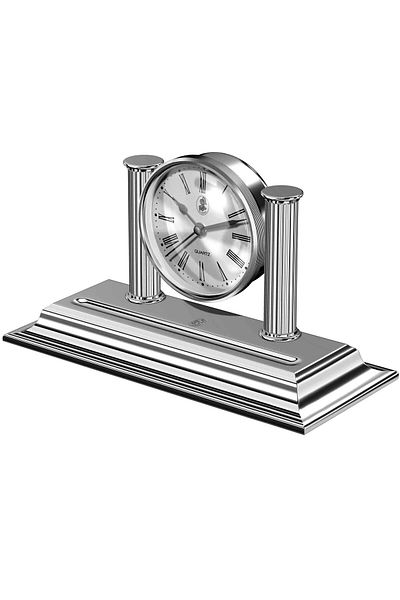 El Casco El Casco M‑662CT Desk Clock & Pen Holder Chrome plated