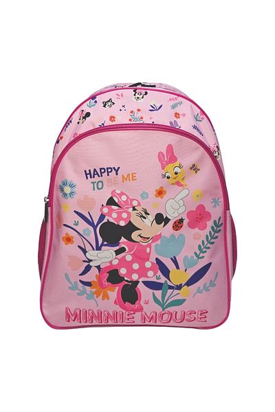 Minnie Mouse Children's backpack, 40x30x11 cm, with two compartments, multicolor, adjustable straps, Minnie Mouse