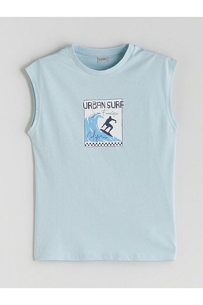 LC Waikiki Tricou pentru băiat cu gât crew New Season - S5GR44Z4