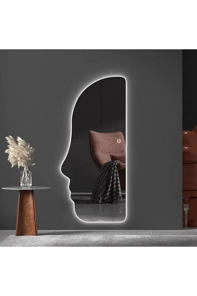 Gharaib Al Tuhaf LED-lit hanging mirrors