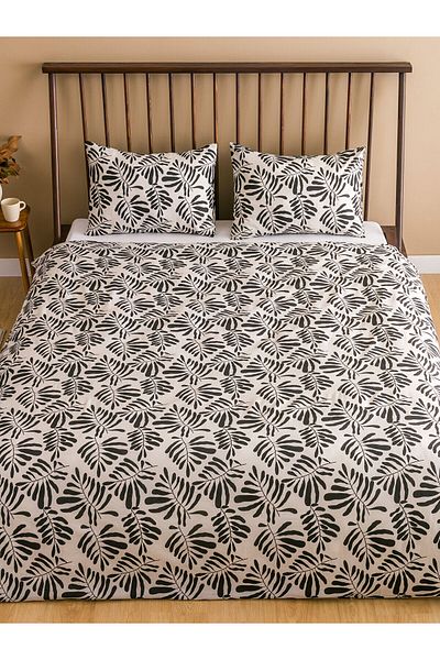LC Waikiki Patterned Double Duvet Cover Set
