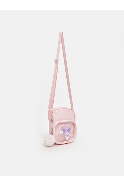LC Waikiki Pink Kuromi Printed Girl's Shoulder Bag