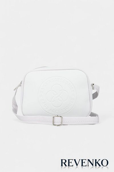 REVENKO Medium Size Hot Printed White Tote Bag Suitable for Shoulder and Crossbody Use