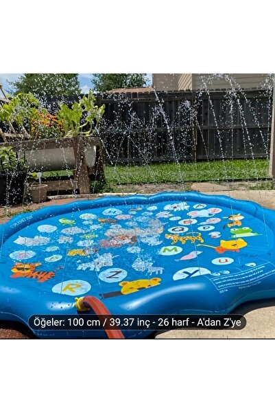 HAVUZDAN HAVUZ OYUNCAKLARI , YAZLIK BAHÇE SU OYUNCAĞI 100 CM 3+ YAŞ