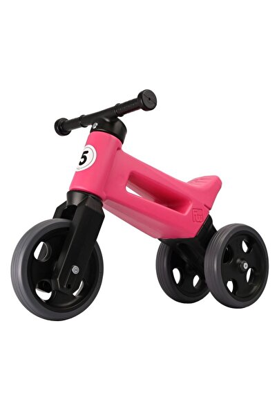Funny Wheels Rider Bicicletă sport cu pedale de echilibrare roz
