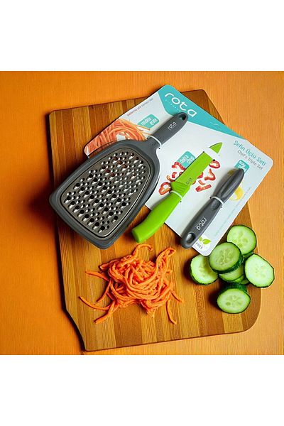 Gead Chefmaster 3-Piece Grater & Knife & Peeler Set