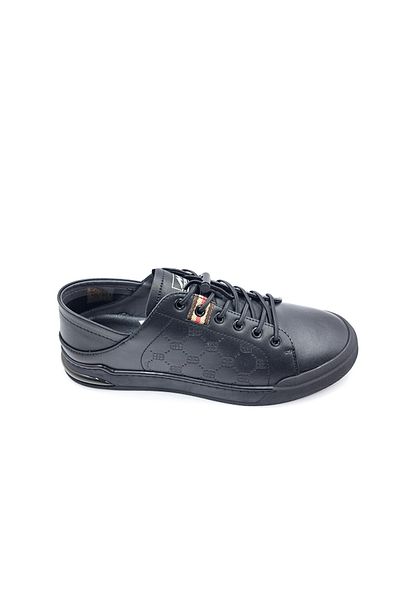 MARCOMEN Men's Black Comfort Stylish Sports Shoes with Rubber Laces