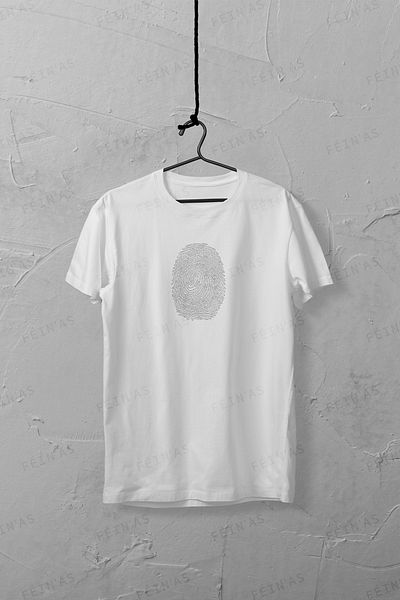 feinas Ανδρικό Tshirt - Δακτυλικό αποτύπωμα