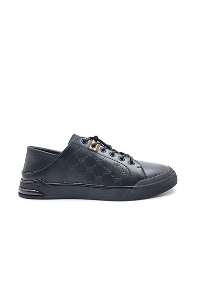 MARCOMEN Men's Black Comfort Stylish Sports Shoes with Rubber Laces
