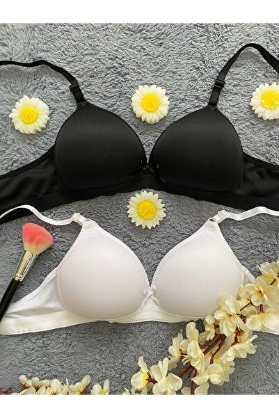 ESSA مجموعة من 2 حمالة صدر فاخرة للفتيات من الإسفنج ESSA02