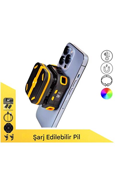 LEERFEI Bataryalı Telefon Soğutucu Yarı Iletken Soğutma Fanı Radyatör 2000 Ma...
