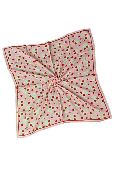 mim eşarp Valino Soft Cotton Children's Patterned Scarf 70X70 cm