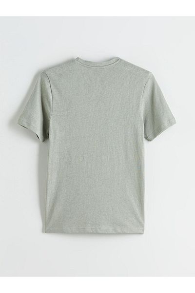 LC Waikiki New Season Crew Neck Combed Cotton Ανδρικό Tisort - S5R283Z8