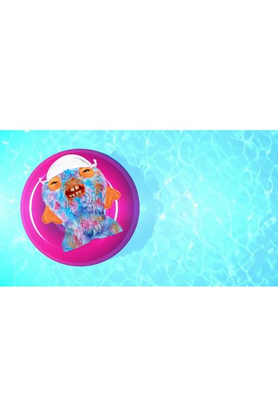 Fuggler - Plush toy, 23 cm - Strangers on vacation, Code Father - multi