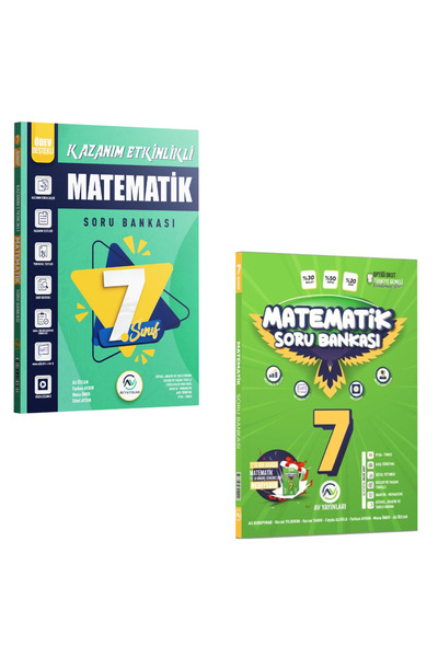 AV YAYINLARI Av Yayınları 7. Sınıf Matematik Kazanım Etkinlikli ve Soru Bankası