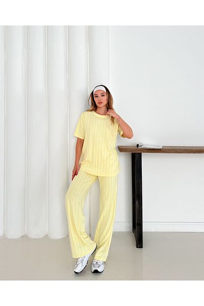 Louen lucie Double Suit Modal Fabric with Stones