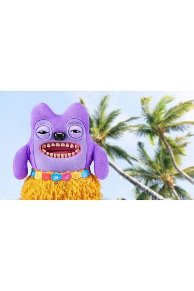 Fuggler - Plush toy, 23 cm - Freaks on Vacation, Greedy Grinner - purple