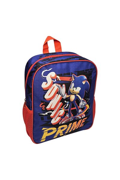 Sonic Kindergarten backpack, 29x24x10 cm, adjustable and reinforced straps, multicolor, Sonic