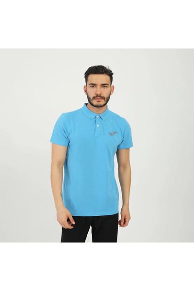 Joma Tricou casual pentru bărbați Polo Rush Blue 4231115
