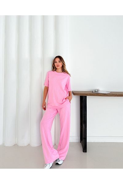 Louen lucie Double Suit Modal Fabric with Stones