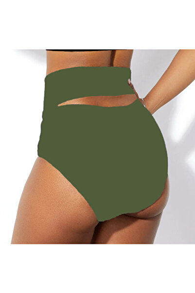 Ladyrosi Bikini Bottom New Season High Waist Bikini Bottom