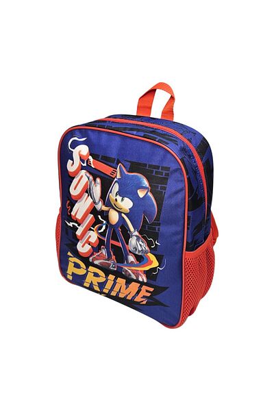 Sonic Kindergarten backpack, 29x24x10 cm, adjustable and reinforced straps, multicolor, Sonic