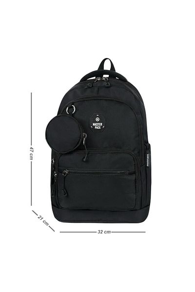 Baginn Unisex High School Backpack Middle School Backpack 47*32 cm Wallet-Keychain Gift