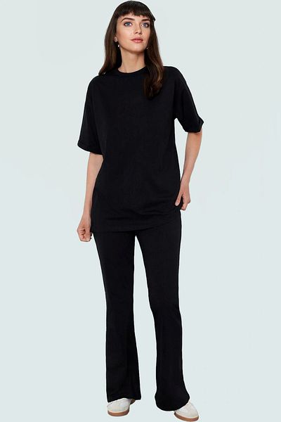PayBuy Oversize Cotton Crew Neck t Shirts Pants Suit for Casual Summer Combinations High Quality