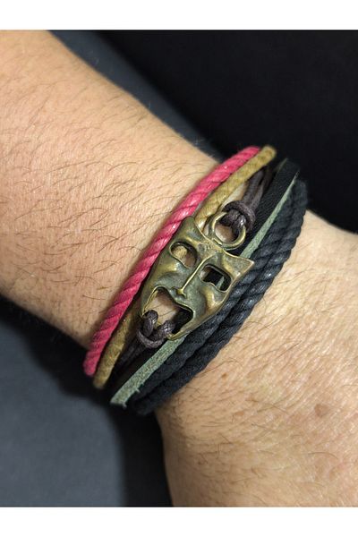enyatakı Mask Model Original Leather Rope Bracelet