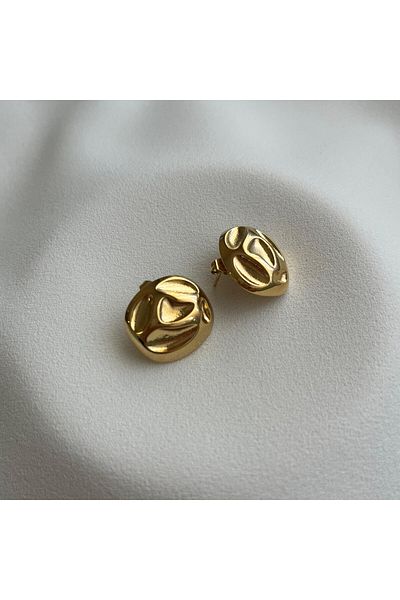Arye Aksesuar Vintage Steel Earrings