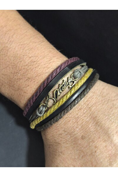 enyatakı Kemal Atatürk imzalı orijinal deri ip bileklik