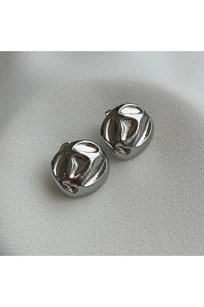 Arye Aksesuar Vintage Steel Earrings