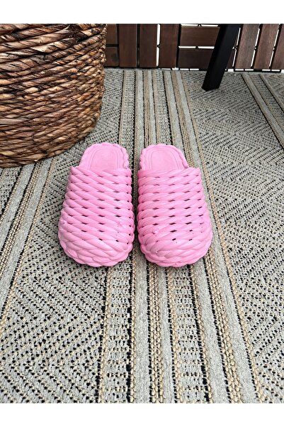Behtah Kundura Closed Front Non-Slip Sole Slippers Balcony Bathroom Pool Seaside Beach Pool Daily Slippers