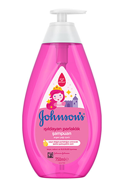 Johnson's 4 Pcs Baby Baby Shampoo 750 ml Shimmering Shine