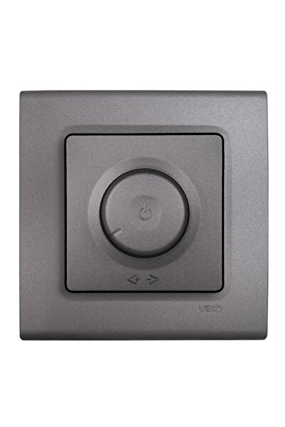 VİKO LİNNERA LİFE GRANİT GRİSİ DİMMER R 40-600W ÇERÇEVELİ